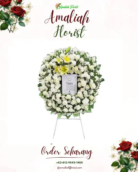 Krans Bunga Duka Lawe Alas